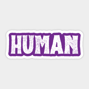 Human | Labels | I Am | See Me | Funny Sticker